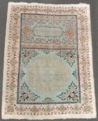 Täbris Perserteppich. Wandteppich für eine Moschee. Iran. Alt, um 1930. 265 cm x 185 cm.