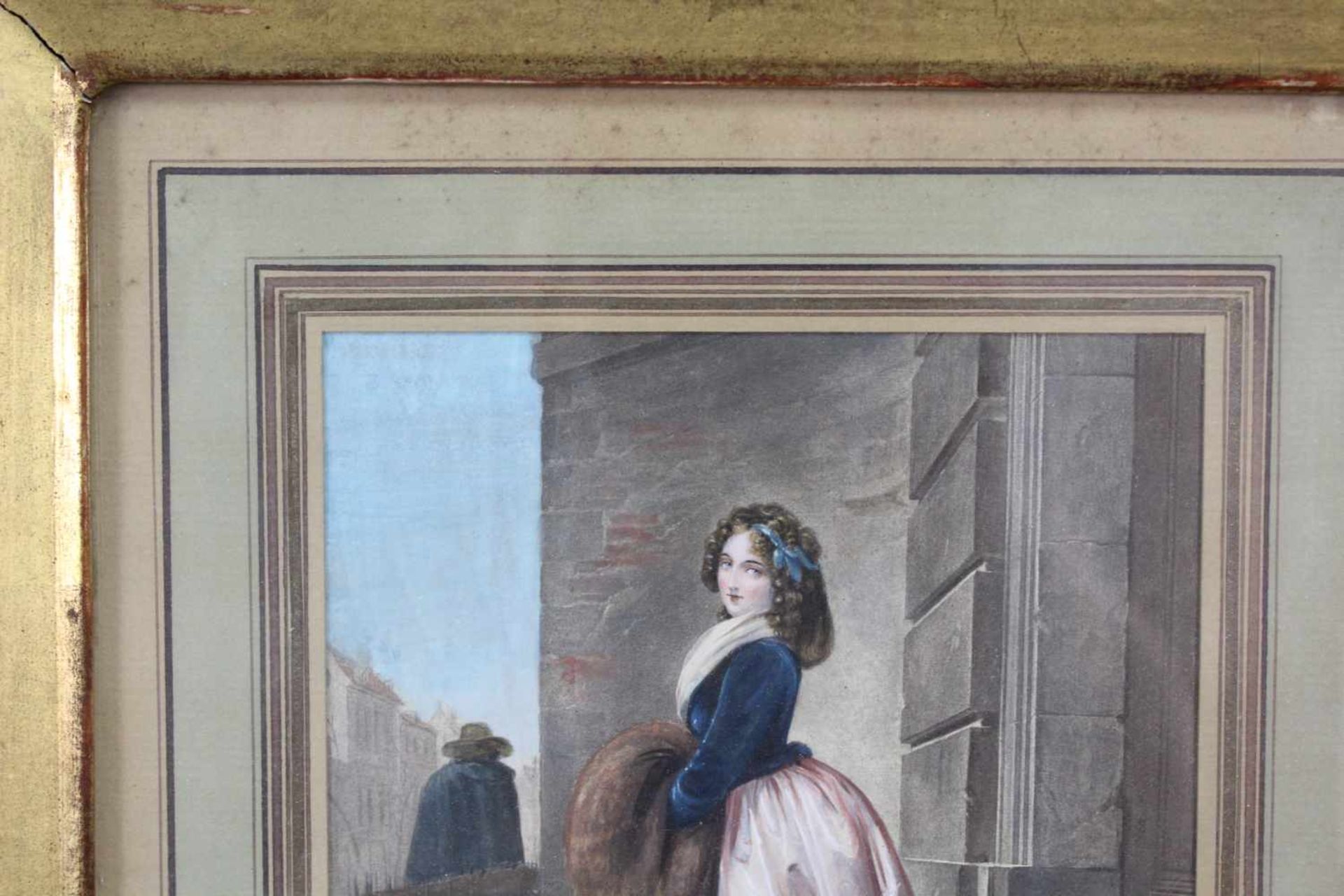 Louis Léopold BOILLY (1761 - 1845). Szenen aus dem Leben einer Dame. Ein Paar. 18 cm x 14 cm im - Bild 2 aus 11