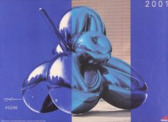 Jeff KOONS (1955- ). 2001 Ballon Flower, Daimler Chrysler, Berlin. 50 cm x 71 cm. Ausführung: Arnold