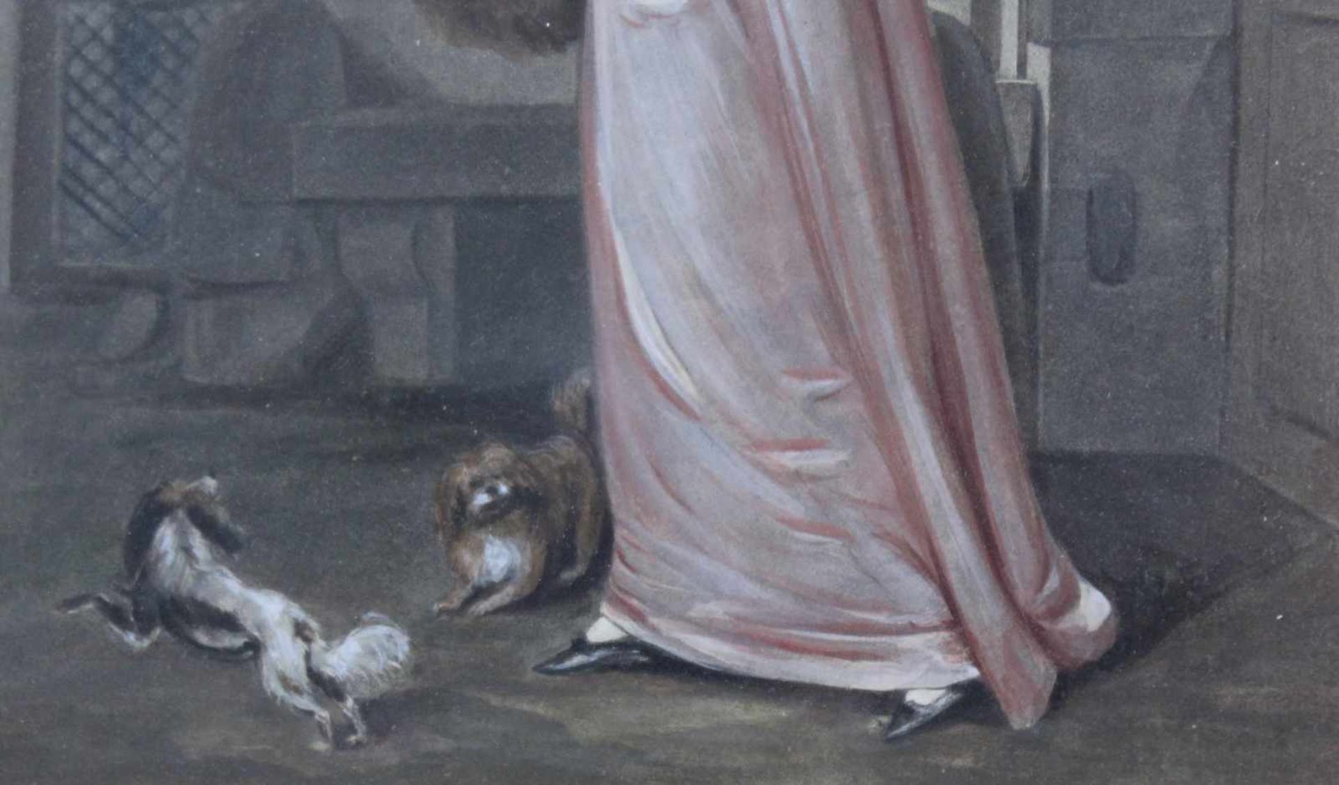 Louis Léopold BOILLY (1761 - 1845). Szenen aus dem Leben einer Dame. Ein Paar. 18 cm x 14 cm im - Bild 10 aus 11