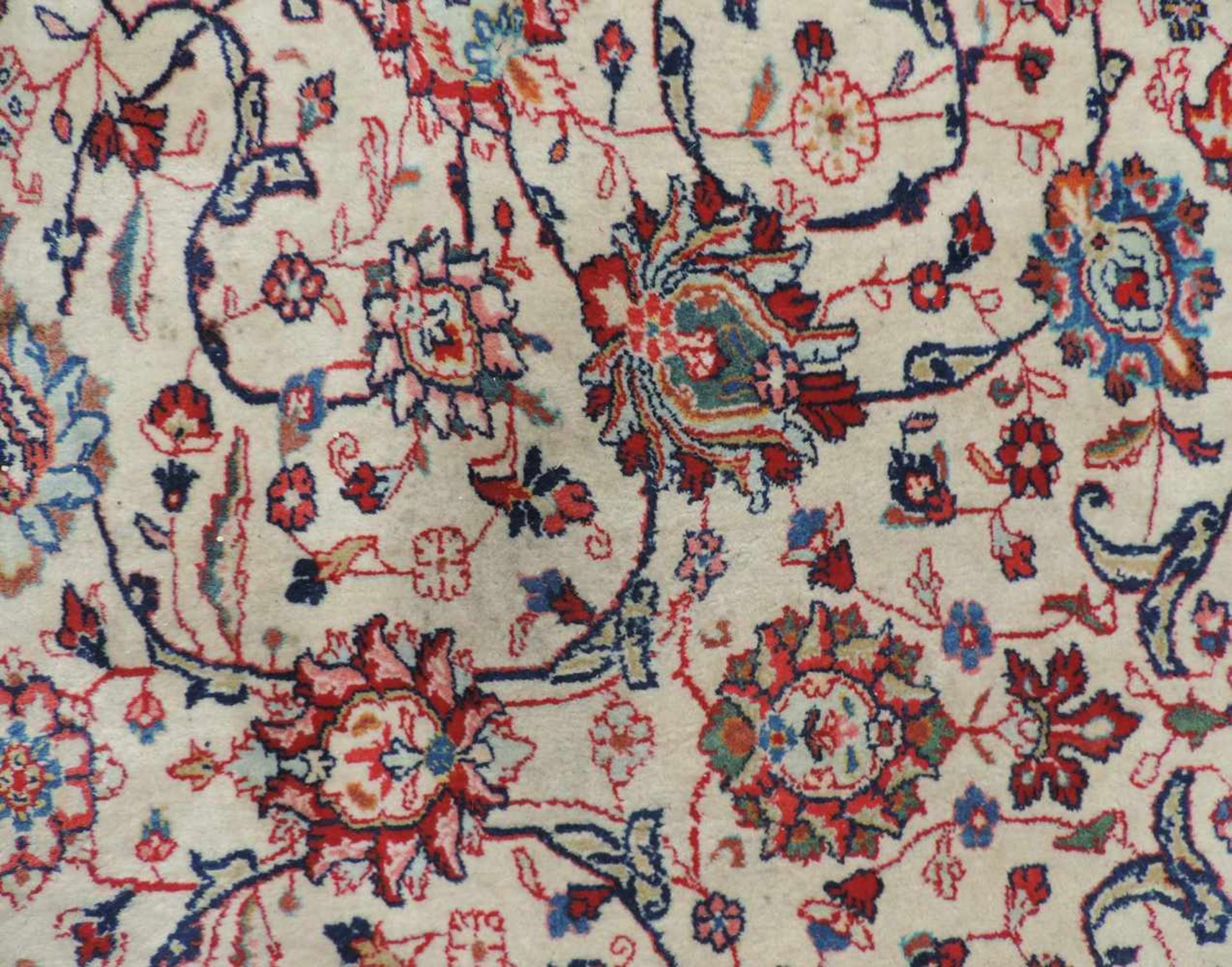 Saruk Perserteppich. Iran. 441 cm x 286 cm. Orientteppich, handgeknüpft. Wolle auf Baumwolle. - Bild 2 aus 11