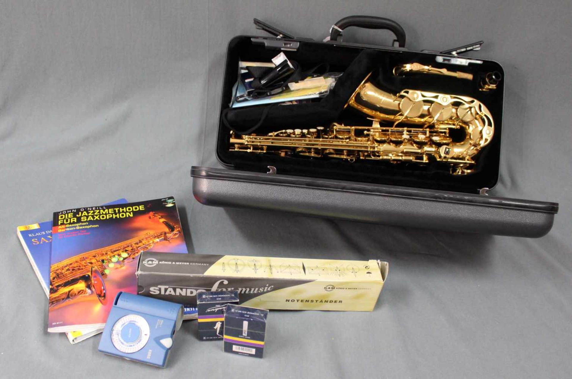 Yamaha Alto Sax YAS 275 147959. Alt Saxophone. Mit original Koffer. Zubehör. Noten. Yamaha Alto - Image 4 of 13