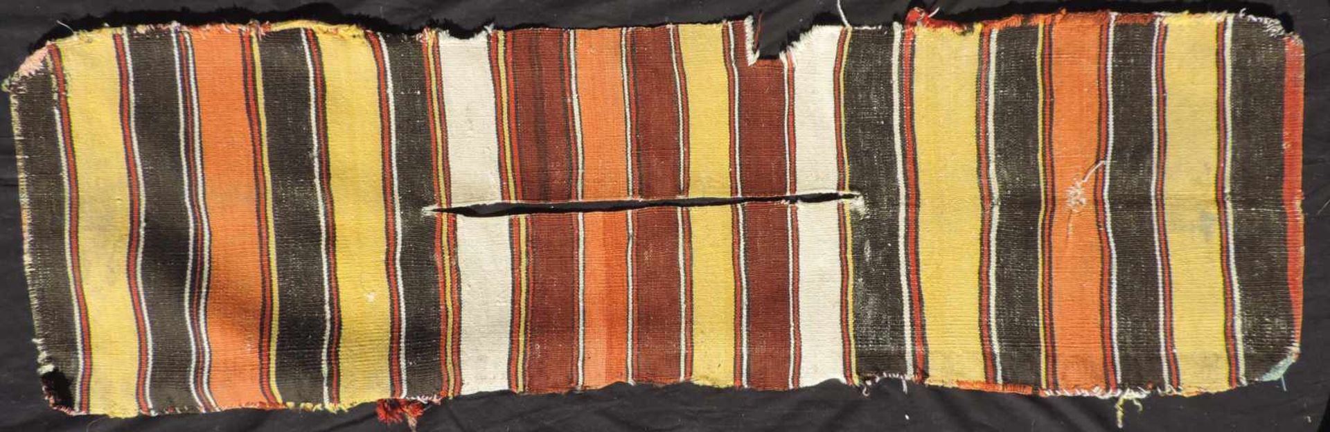 Bergama Hybe Stammesteppich. Doppeltasche. Türkei. Antik, 19. Jh. 140 cm x 44 cm. Handgeknüpfte - Bild 6 aus 6