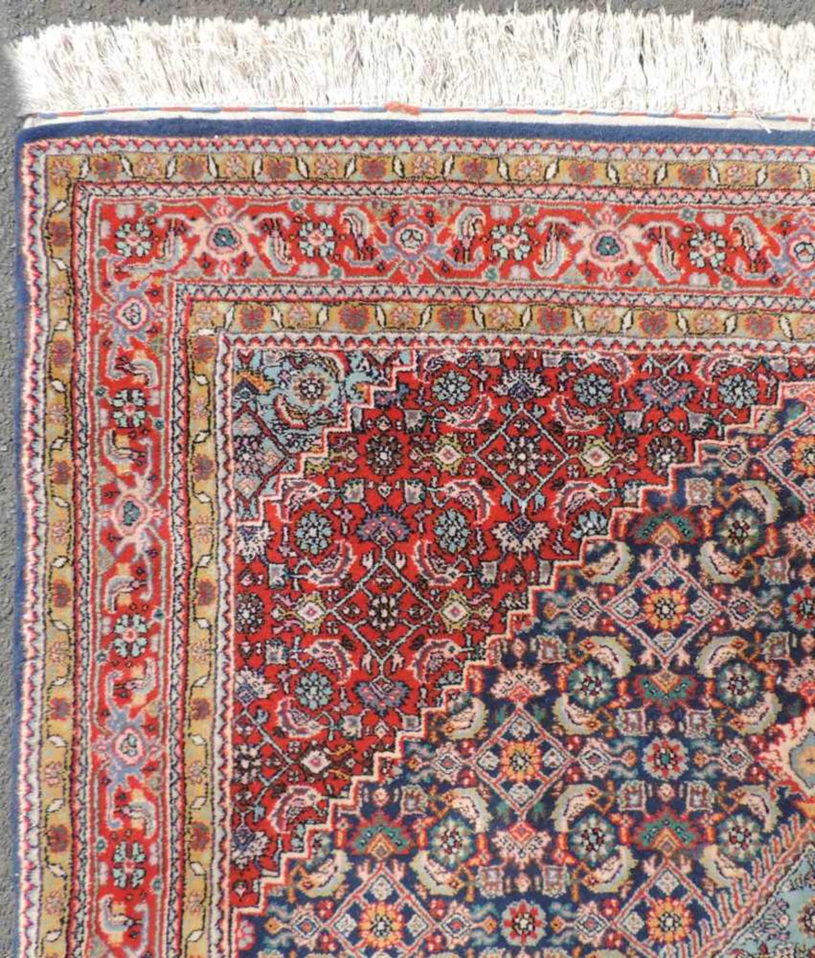 Bidjar Perserteppich. Iran. 206 cm x 147 cm. Handgeknüpft. Wolle auf Baumwolle. Bidjar Persian - Image 6 of 9