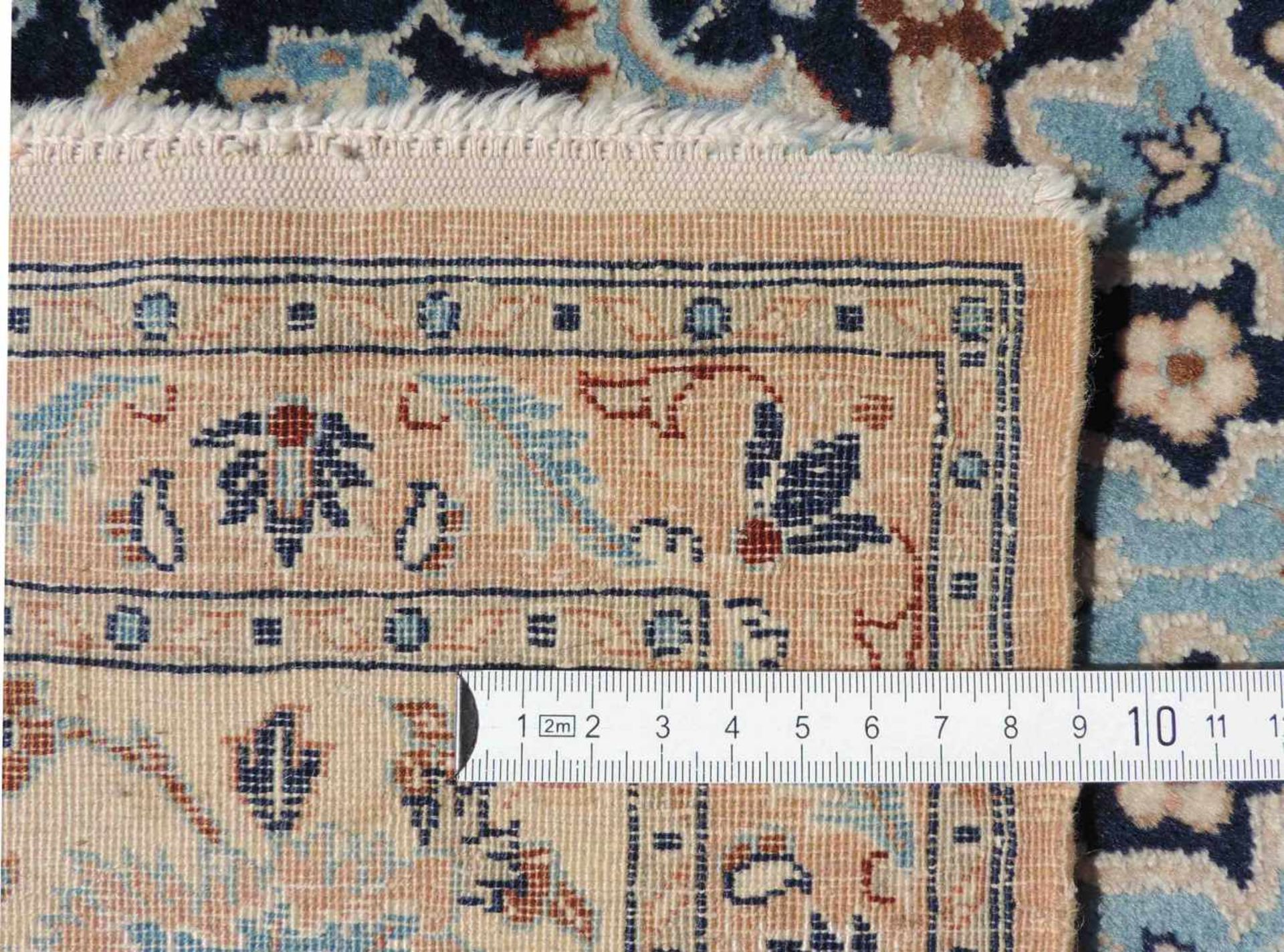 Nain Perserteppich. Iran. Feine Knüpfung. 156 cm x 112 cm. Orientteppich. Handgeknüpft. Korkwolle - Bild 6 aus 6