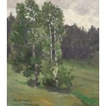 Hans Richard VON VOLKMANN (1860 - 1927). Kirnach, 1912. 29 cm x 25 cm. Gemälde. Wohl Leinwand auf