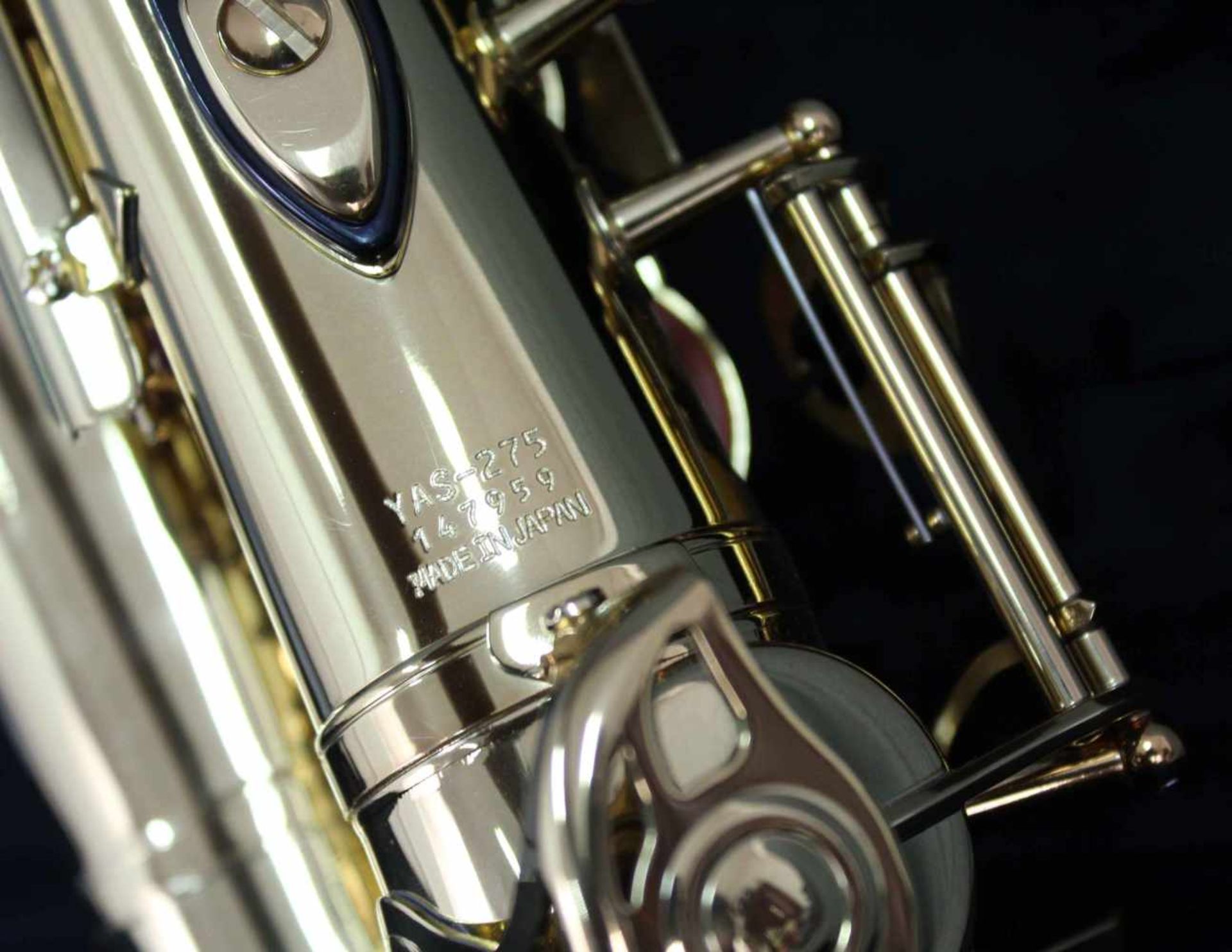 Yamaha Alto Sax YAS 275 147959. Alt Saxophone. Mit original Koffer. Zubehör. Noten. Yamaha Alto - Image 3 of 13