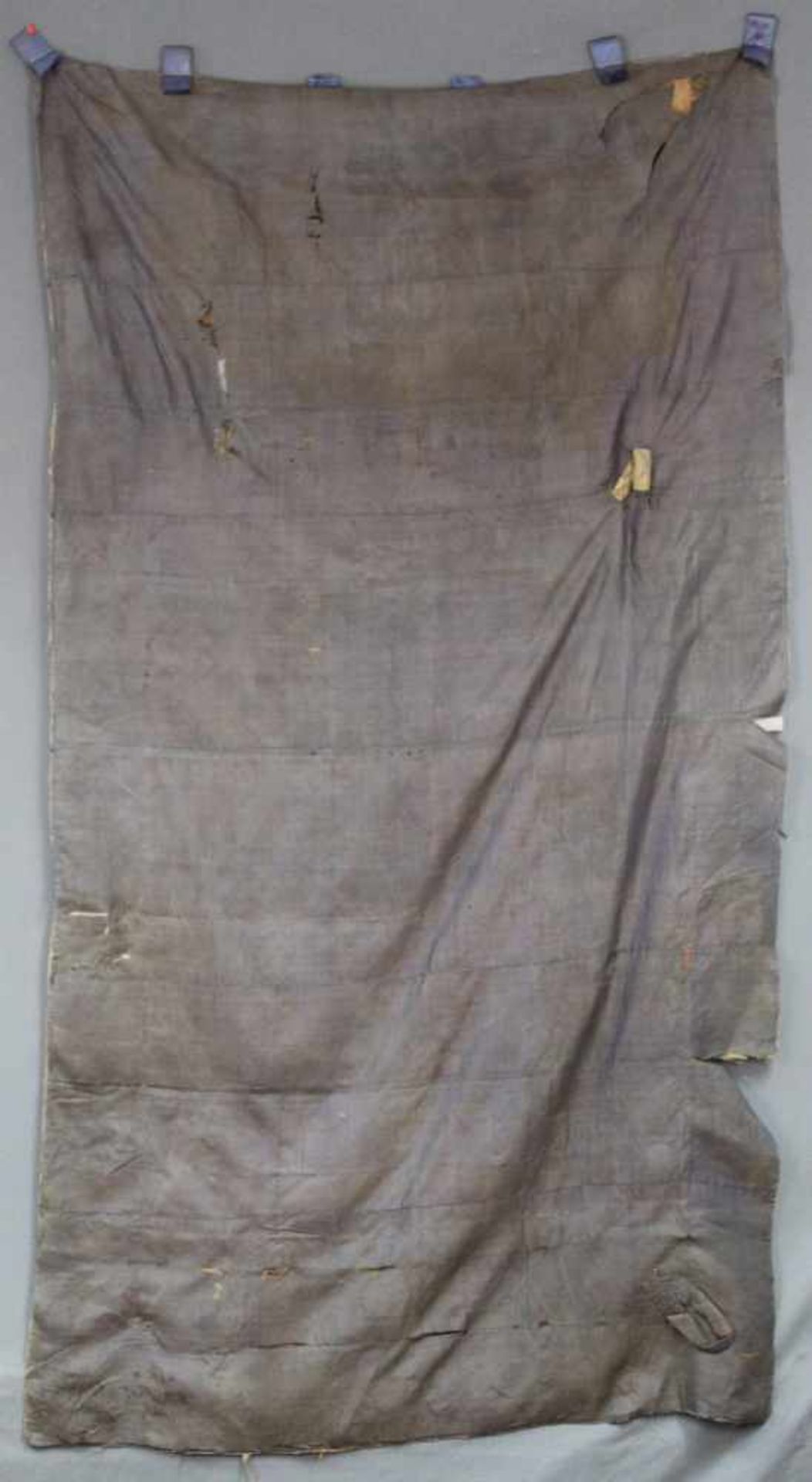 Patchwork Behang. Seidengewebe. Japan, alt.207 cm x 114 cm.Patchwork hanging. Silk fabric. Japan, - Bild 5 aus 13