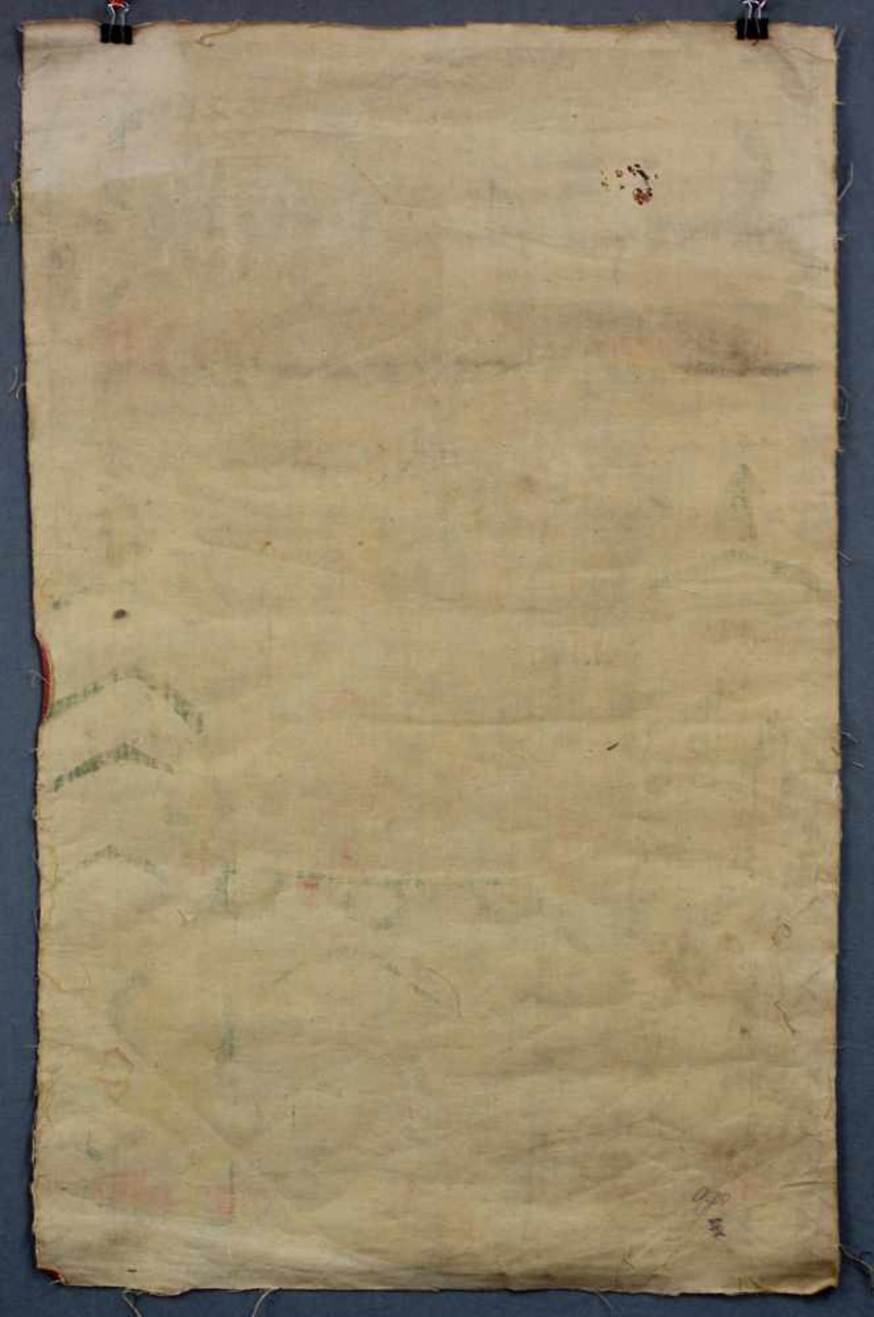 Thangka, China / Tibet alt. Wohl Che- Mchog Heruka.80,5 cm x 50,5 cm. Gemälde.Thangka, China / Tibet - Bild 2 aus 10