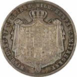 Kurfürstentum Hessen, 2 Thaler, Doppeltaler, Wilhelm II. (1821-1847), 1843, vorzüglich -