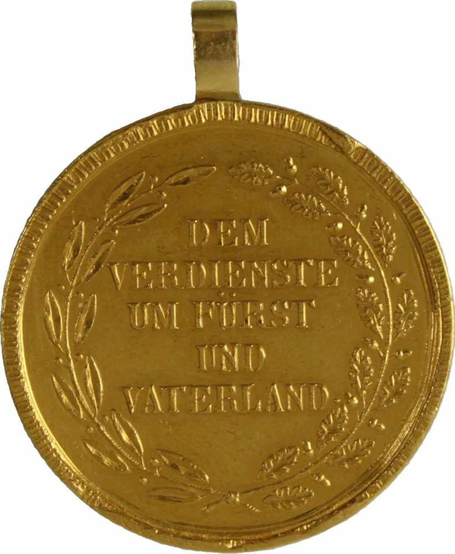 Goldene Zivilverdienstmedaille, Brustbild König Max Joseph I., verliehen 1806-1840. Medaille Gold, - Bild 2 aus 4