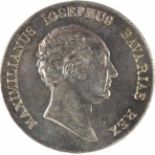 Königreich Bayern,1 Thaler - Kronentaler, Maximilian Joseph IV. (1799-1825), 1821, fast