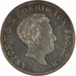 Königreich Sachsen,1 Thaler - Ausbeutekonventionstaler, Anton (1827-1836), 1830 S, wz. Rf. -