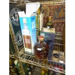 Five bottles of spirits, comprising Harper President's Reserve Kentucky Straight Bourbon whiskey,