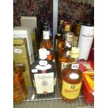 10 1 litre bottles of blended Scotch whisky, comprising Ballantyne's, White Horse, Teacher's,