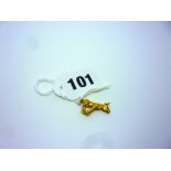 A Muffin the Mule charm, tests as 9 ct gold ONLINE BIDDING IS ONLY THROUGH UKAUCTIONEERS.COM