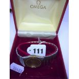 A gentleman's mid-size Omega Constellation stainless steel watch, in original box ONLINE BIDDING