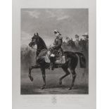 FRENCH ENGRAVER, LATE 19TH CENTURY THE M.AL DE MAC MAHON DUC DE MAGENTA Etching, cm. 83 x 61