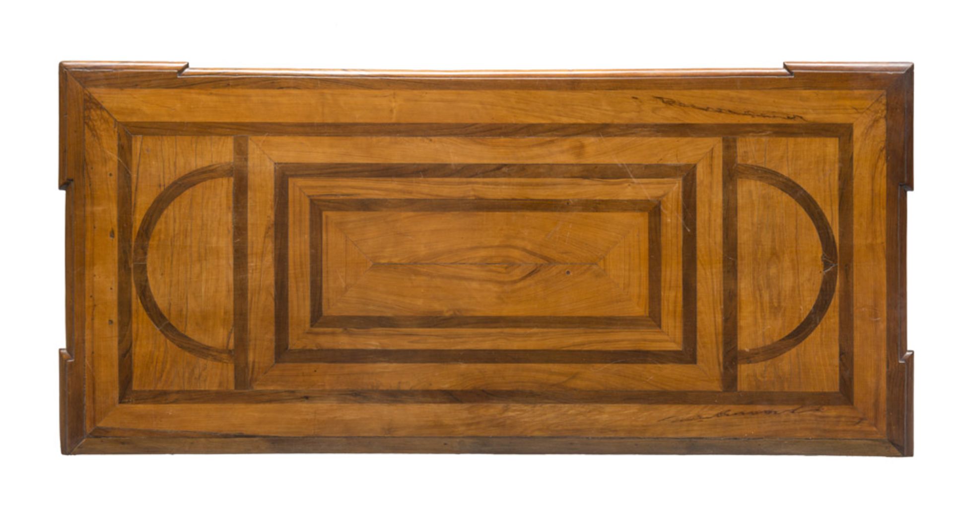 BEAUTIFUL TALLBOY IN CHERRY, TUSCAN 18TH CENTURY with reserves in violet wood. Top inlayed to - Image 2 of 2