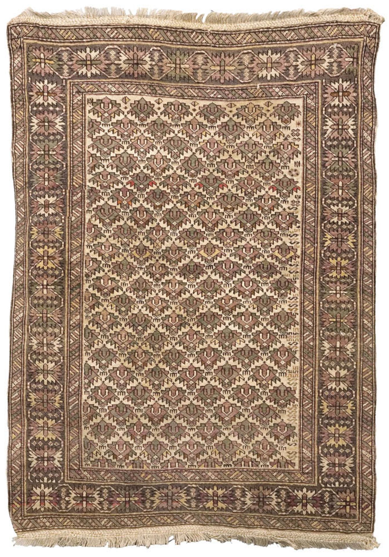 DAGHESTAN CARPET, EARLY 20TH CENTURY Measures cm. 165 x 115. TAPPETO DAGHESTAN, INIZI XX SECOLO