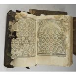 ANCIENT DECREES Setus Decretarum. Rests of volume with engraving genealogical. Ed. sixteenth-