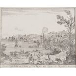 FRANCIS SEGONI (Rome 1705 -?) The street Appia from Gaeta to the Neapolitan Engraving on copper, cm.