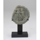 SCHIST PLATE, GANDHARA, 2ND -3RD CENTURY