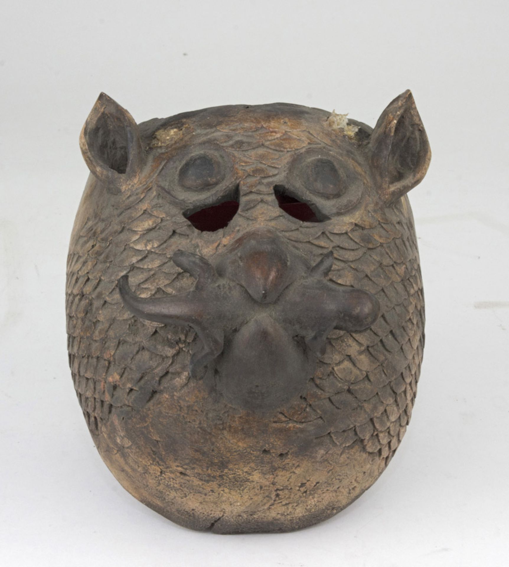 WOODEN MASK, AFRICAN ART 20TH CENTURY