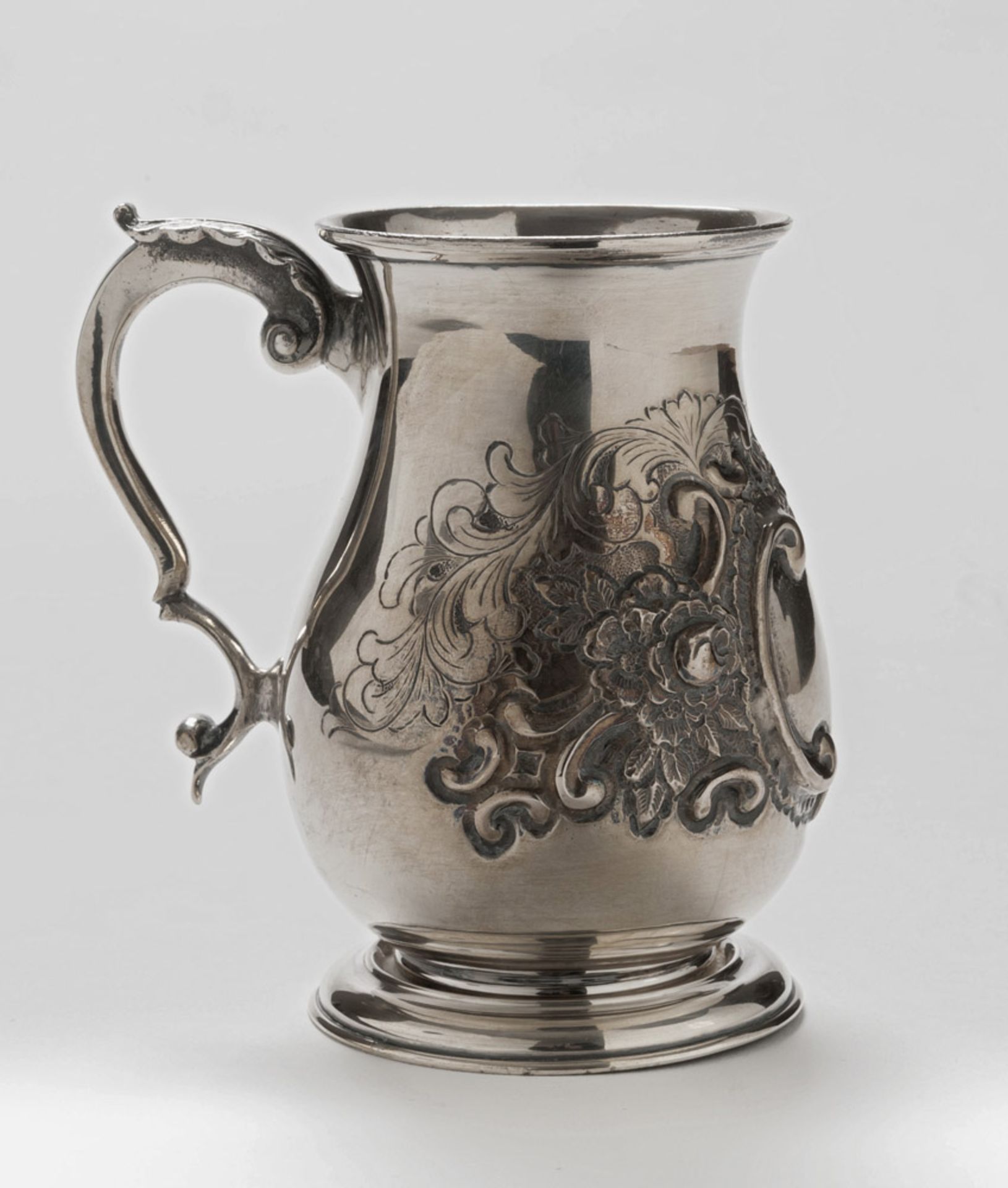 SILVER TANKARD, 20TH CENTURY