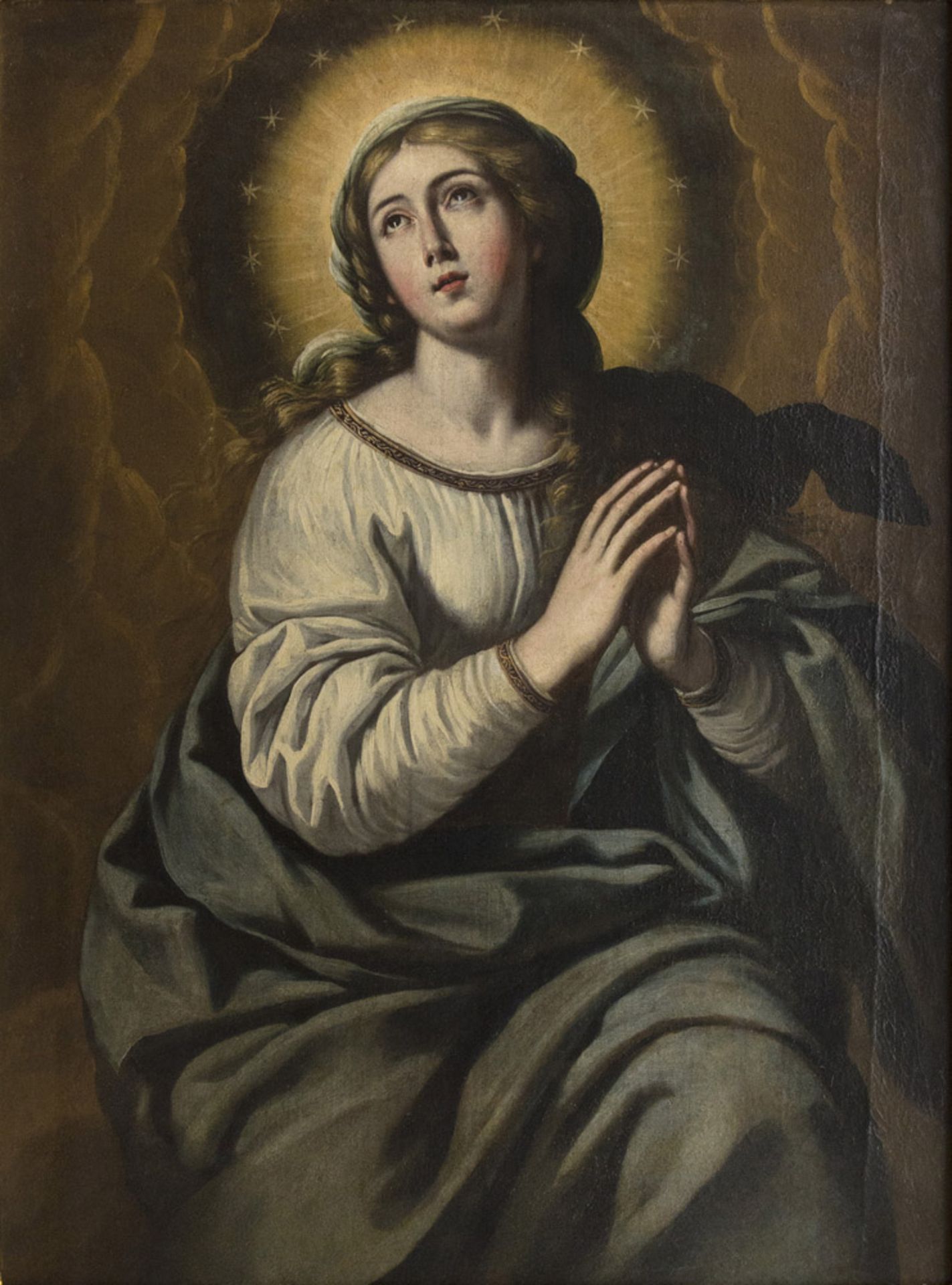 LOMBARD PAINTER, 17TH CENTURY IMMACULATE CONCEPTION Oil on canvas, cm. 120 x 91 PROVENANCE Roman