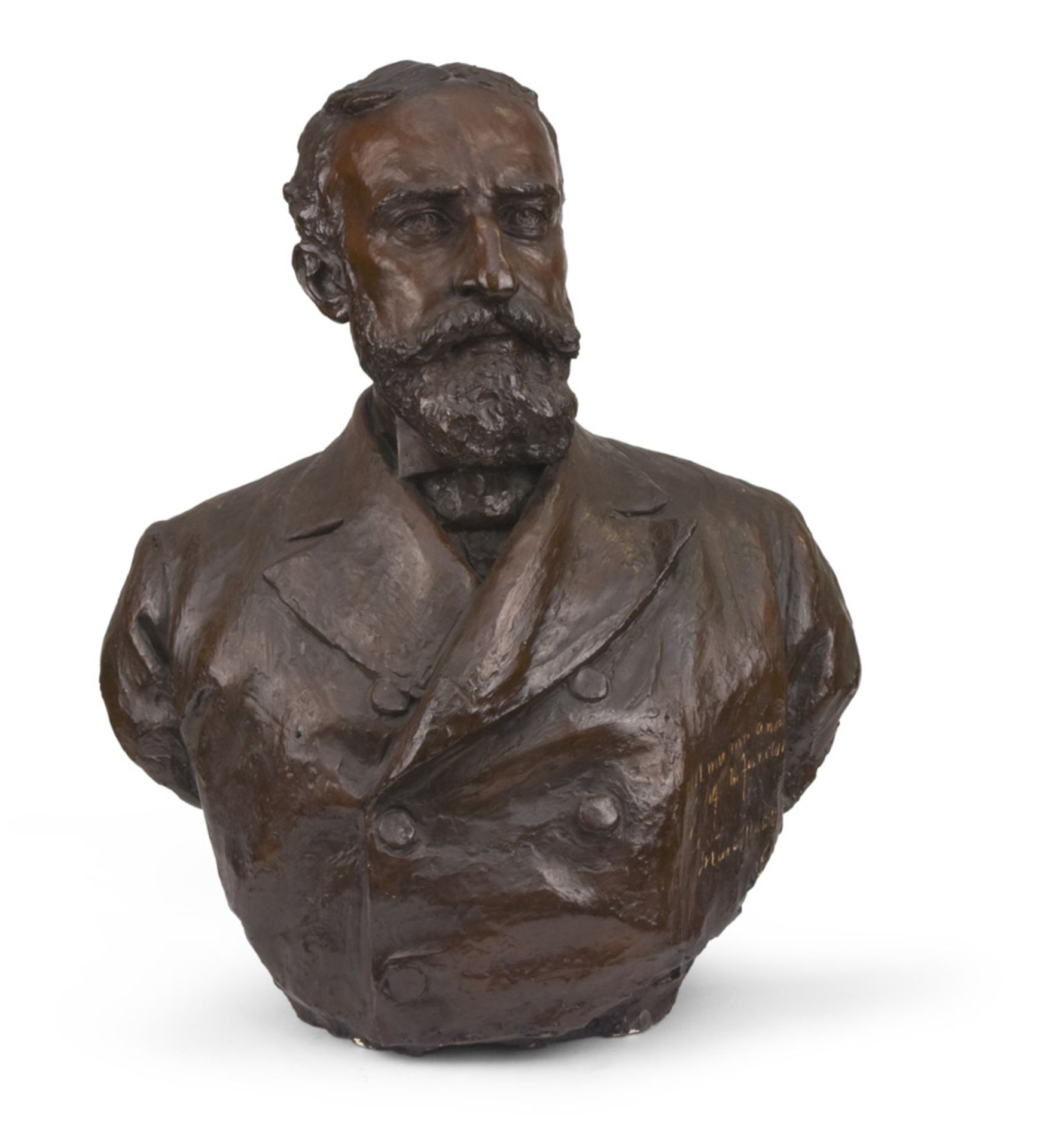 MARIO RUTELLI (Palermo 1859 - Rome 1941) BUST OF A GENTLEMAN