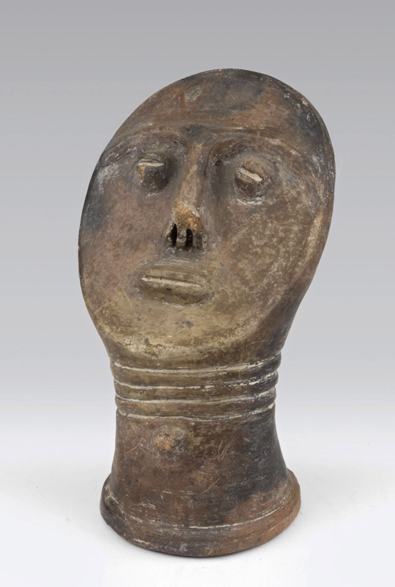 FACE SCULPTURE, AFRICAN ART 20TH CENTURY