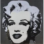 ANDY WARHOL (Pittsburgh 1928 - New York 1987) Ritratto di Marylin Serigrafia a colori, ex. 226/250