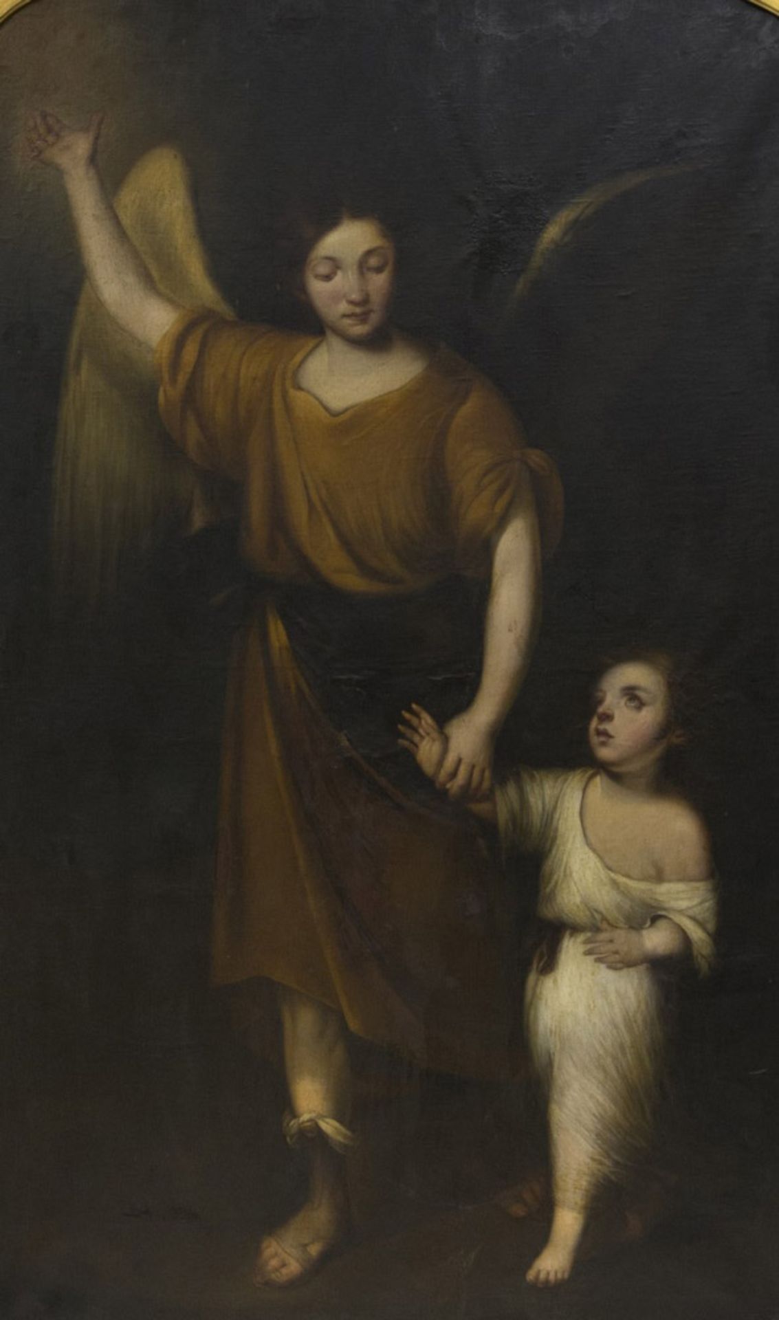 FOLLOWER OF MURILLO, 18TH CENTURY THE GUARDIAN ANGEL