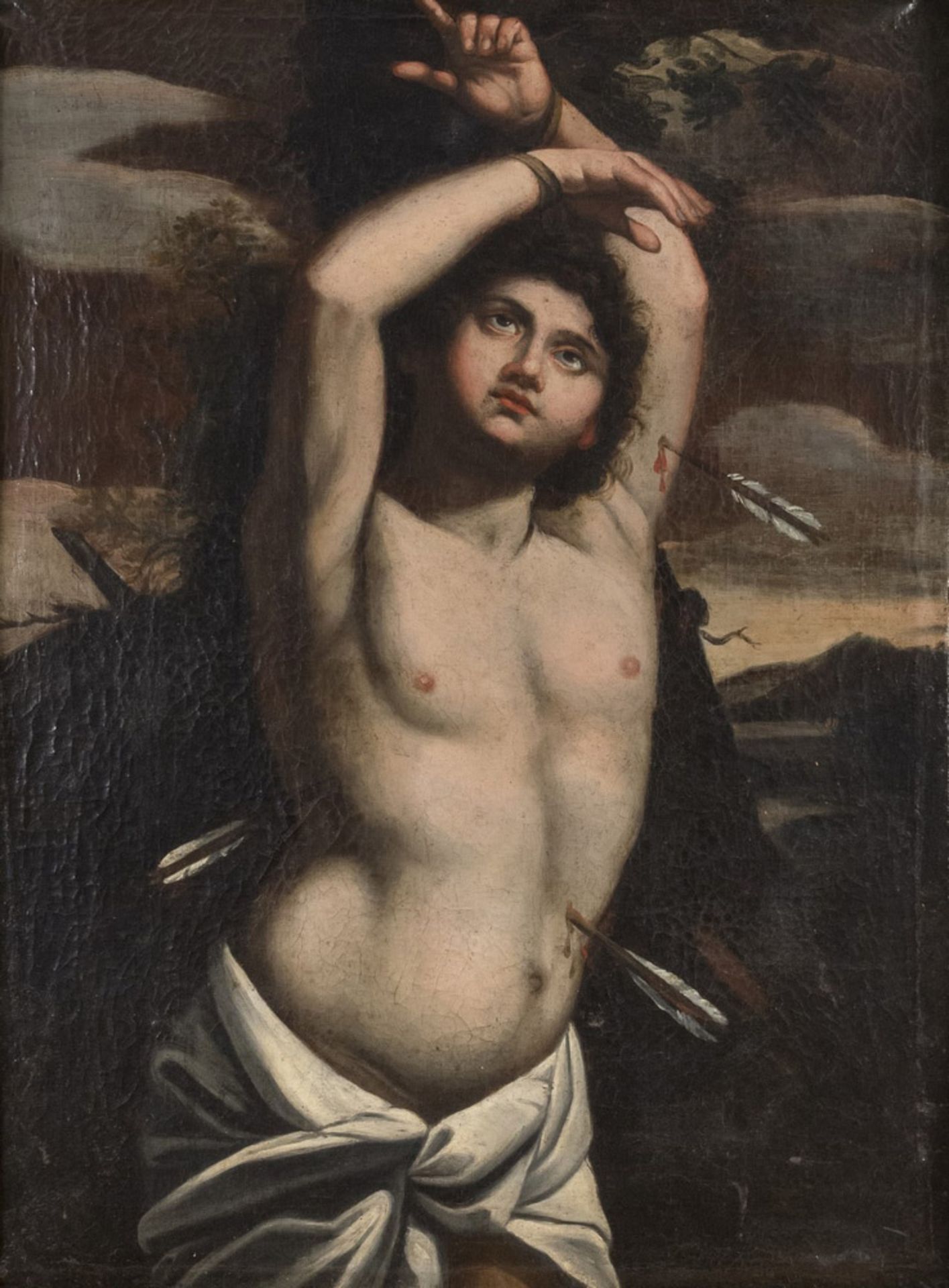 ROMAN PAINTER, SECOND HALF 17TH CENTURY ST. SEBASTIAN