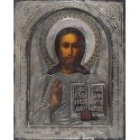 RUSSIAN PAINTER, LATE 19TH CENTURY CHRIST PANTOCRATOR