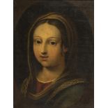 FLEMISH PAINTER, EARLY 17TH CENTURY THE VIRGIN'S FACE