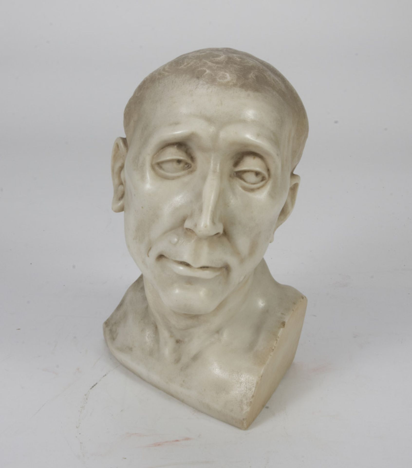 ITALIAN SCULPTOR, EARLY 20TH CENTURY Bust of Nicolò from Uzzano, after Donatello Sculpture in