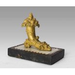 MODELS OF CORNUCOPIA IN ORMOLU, END OF THE PERIOD LUIGI XVI chiseled to vegetable motifs with