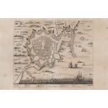 ENGRAVERS 18TH-19TH CENTURY. Views of city, landscapes and map. Seven etchings. Measures maximum cm.