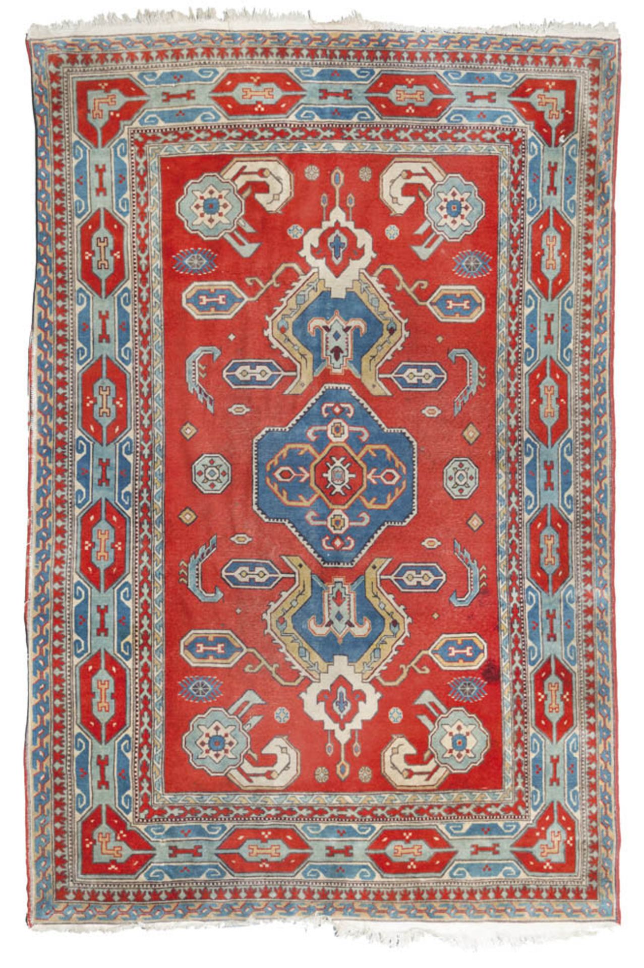 KARS CARPET, MID 20TH CENTURY Size 252 x 170 Rapé TAPPETO KARS, METÀ XX SECOLO con disegno a