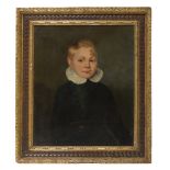 GERMAN PAINTER, HALF 19TH CENTURY LITTLE BOY'S PORTRAIT