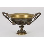 SMALL BRONZE CUP, 19TH CENTURY