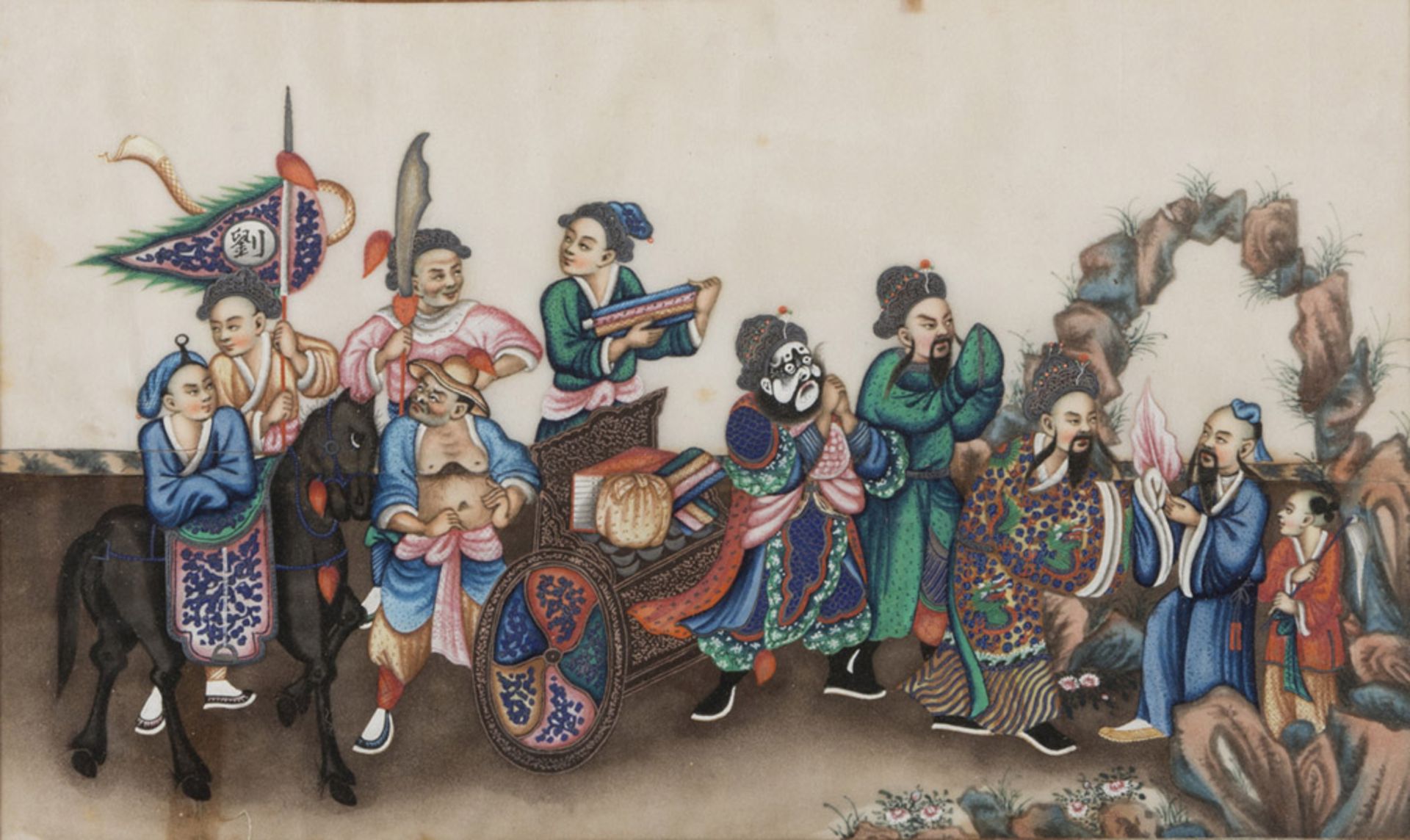 CHINESE SCHOOL, 20TH CENTURY REPRESENTATIONS OF THE TRADITIONAL THEATER - Bild 3 aus 3