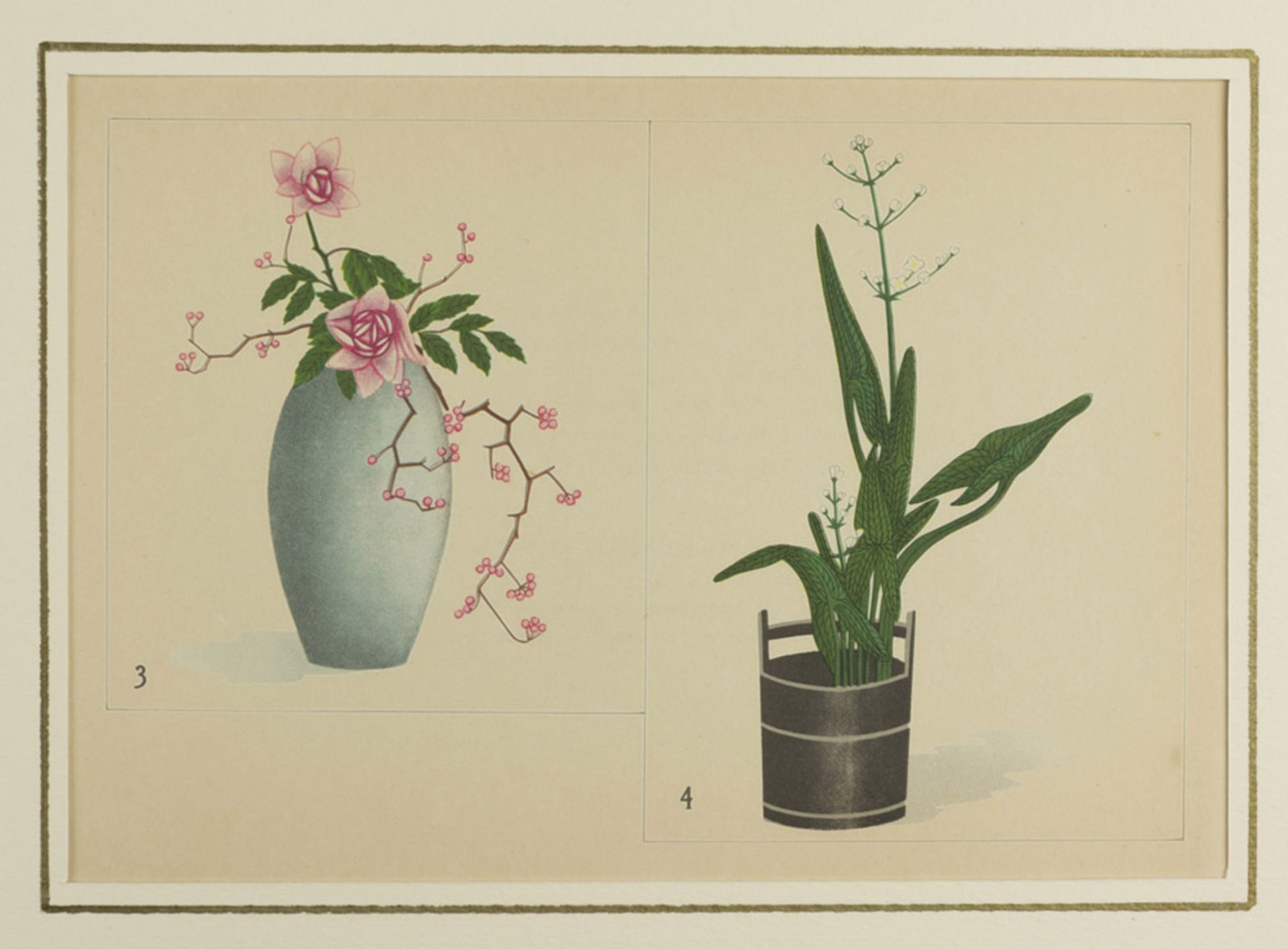 FIVE POLYCHROME WOODCUTTINGS ON PAPER, JAPAN, 20TH CENTURY - Image 2 of 3