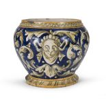 MAIOLICA VASE, NAPLES FINE 19TH CENTURY