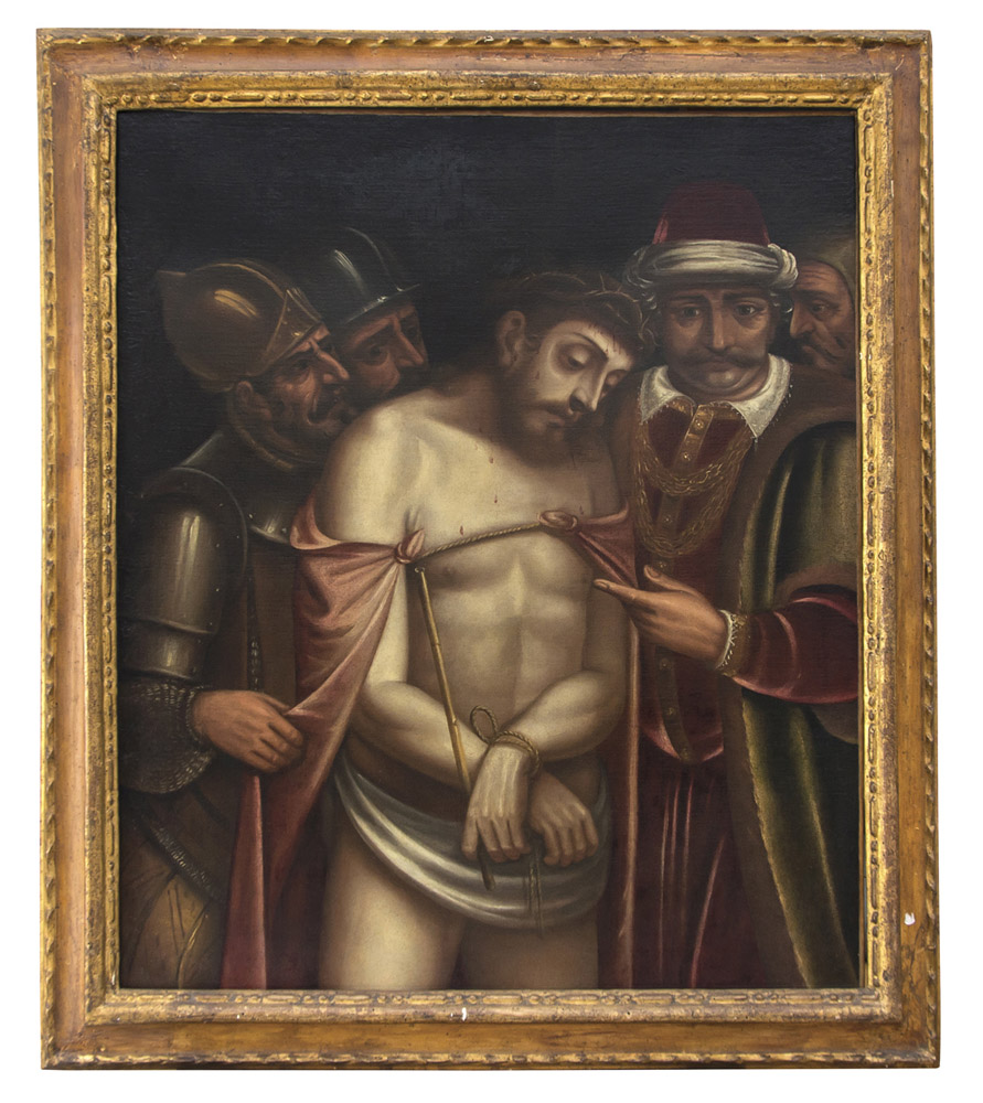 GENOESE PAINTER, 17TH CENTURY ECCE HOMO