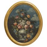 NEAPOLITAN PAINTER, FIRST HALVES OF 18TH CENTURY LANDSCAPE WITH FLOWERS LANDSCAPE WITH FLOWERS