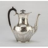 Silver Teapot, Punch SHEFFIELD 1893