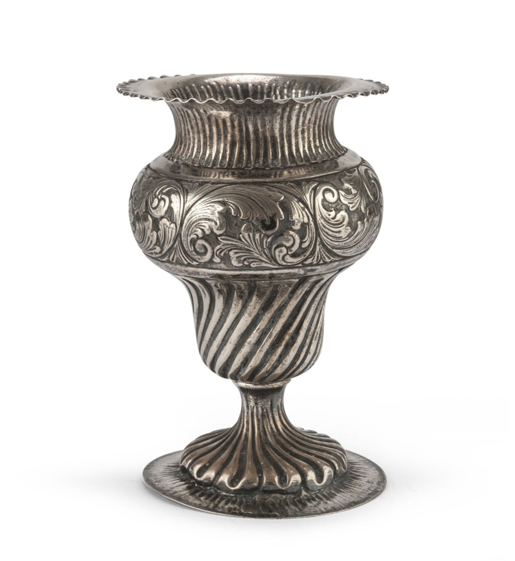 SILVER VASE, PUNCH KINGDOM OF ITALY 1872/1933